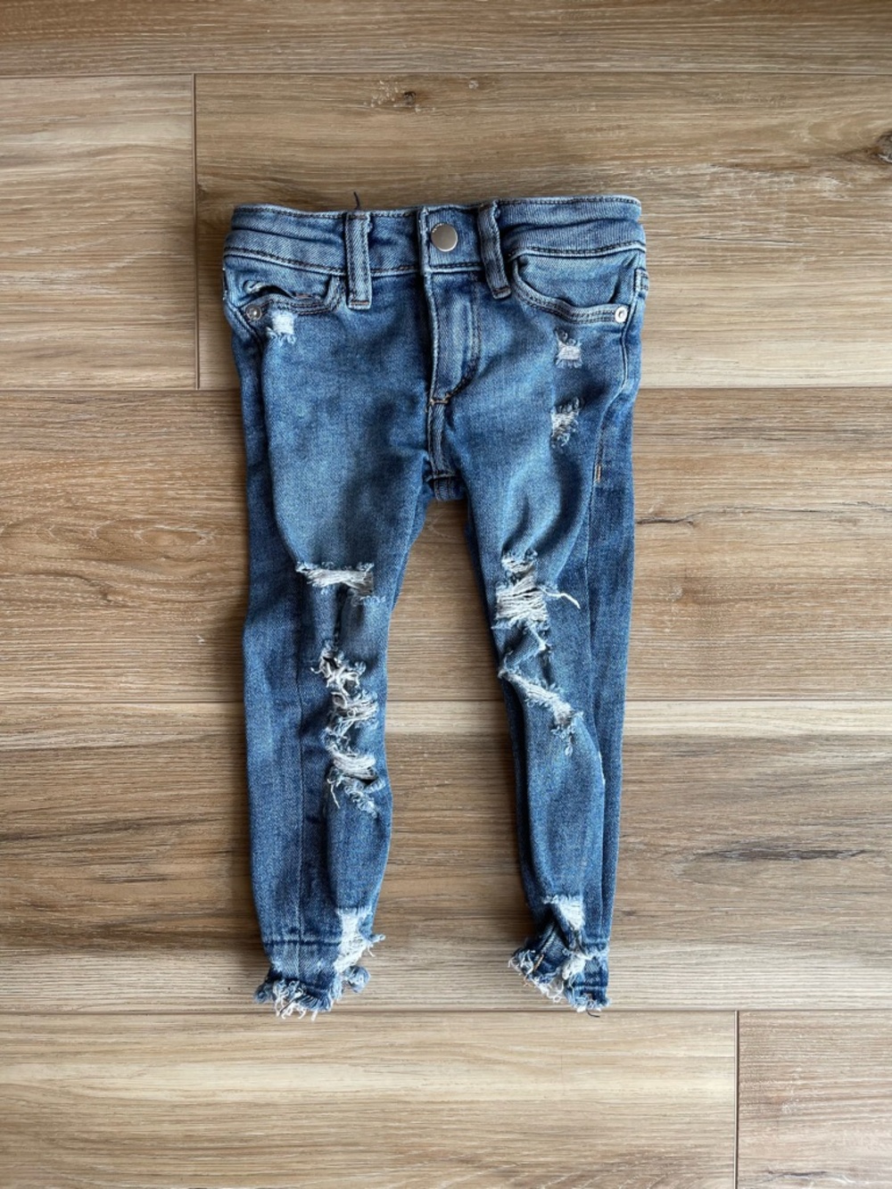 DL1961 Girls' Skinny Jeans - Light Blue Denim